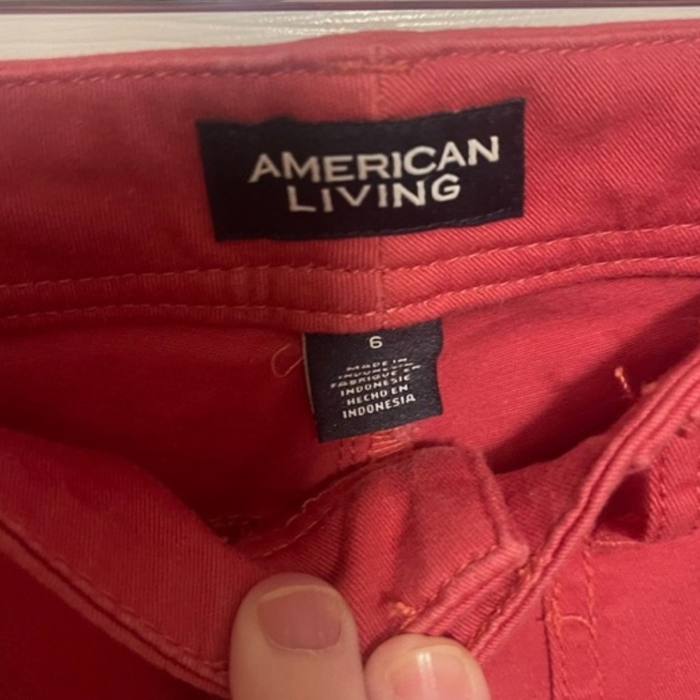 American Living Vibrant Red Trousers - Picture 4 of 5